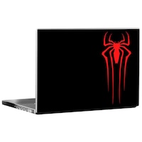 Picture of PIXELARTZ Spiderman Logo Artwork Printed Laptop Sticker, Multicolour