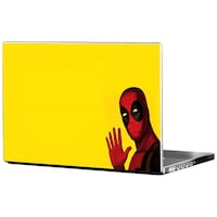 Picture of PIXELARTZ Super Hero Deadpool Printed Laptop Sticker, PXL0462622, Multicolour
