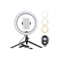 Round LED Selfie Light, 10inch, White