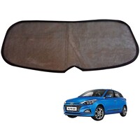 Kozdiko Rear Window Sunshade Diggy Curtains for Hyundai Old i20, KZDO393434, Black