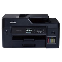 Picture of Brother Wireless Duplex All-In-One A3 Inkjet Refill Ink Tank Printer, MFC-T4500DW, Black