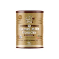 Liwa 100% Camel Milk Powder, 400g, Carton of 12 Pcs
