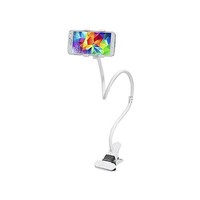 Tablet Mount Holder With Clip, White