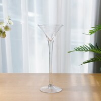 Pan Premium Martin Glass Vase, Clear, 16 x 14 x 40cm