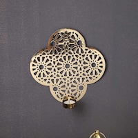 Picture of Pan Taj Full Etched Tealight Holder, Gold