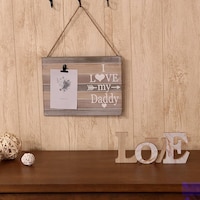 Pan Emirates Love-my-daddy Wooden Frame, 30x23 cm