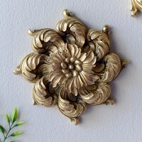 Picture of Pan Kopa Wall Decor, 18cm, Gold
