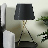 Picture of Pan Emirates Palmer E27 Table Lamp, Black