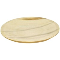 Nisarga Eco Products Round Plate, NISECO741767, 7inch, Beige