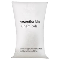 Anandha Bio Chemicals Mineral Gypsum Granulated Soil Conditioner, 50Kg