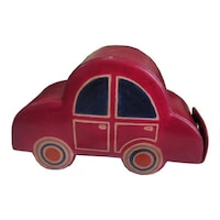 Car Shaped Leather Piggy Bank, 3252, Pink