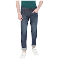 Picture of FEVER Slim Fit Men's Jeans, 211706-1, 36, Blue