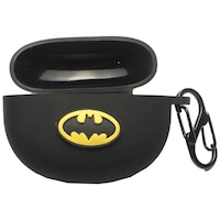 Picture of Boat Silicone Batman Oval Earbud Case Cover, MU481935, Black