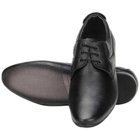 Empression Men's Genuine Leather Party Wear Shoe, EMPS805559, Black