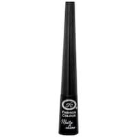 Fashion Colour Matte Line Waterproof Eyeliner, 2.5 ml, Shiny Black