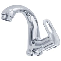 Picture of Rocio Durable Swan Neck Tap, DZ09, 12.5 inch, Silver