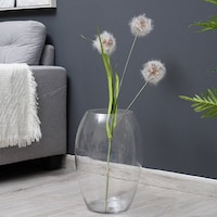 Picture of Pan Martin Glass Vase, Clear