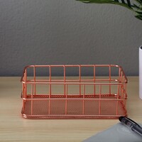 Picture of Pan Shine Medium Office Tray, Rose Gold