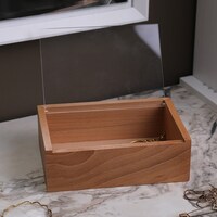 Picture of Pan Hazel Oak Natural Wood Box
