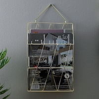 Picture of Pan Shine Office Organizer, Gold
