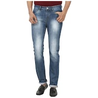 Picture of FEVER Regular Men's Jeans, 60111_1, 30, Blue
