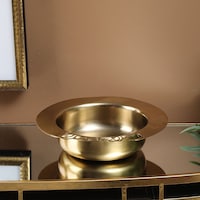 Pan Rehana Decor Bowl, Gold