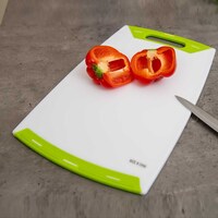 Pan Kevon Cutting Board, White and Green, 42 x 26cm