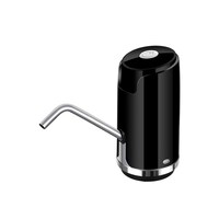 Wireless Automatic USB Rechargeable Electric Water Pump Gallon, Black