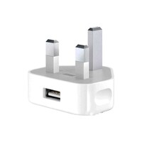 Wall Charger USB Adapter Plug, White