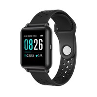 Digital Fitness Tracker Smartwatch, Black