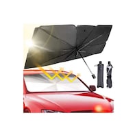 Foldable Sunshades Umbrella for Car, Black