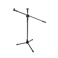 Picture of Double Headed Microphone Floor Boom Stand, Black
