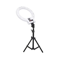 Picture of Coopic Dimmable Ring Video Light, Black & White
