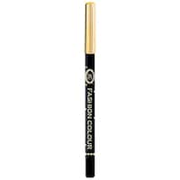 Fashion Colour Super Gliding and High Intensity Eye Pencil, 1.2 gm, Black