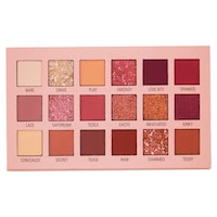 Picture of Fashion Colour Naughty Nude Eyeshadow Palette, 18 Shades, 18 gm, Multicolour