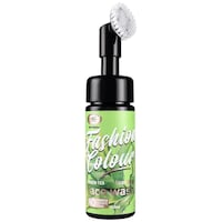 Picture of Fashion Colour Green Tea Foaming Face Wash with Built in Brush, 150 ml