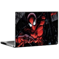 Picture of PIXELARTZ Spider Man Printed Laptop Sticker, PXL0462608, Multicolour