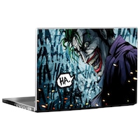 Picture of PIXELARTZ Dark Knight Joker Printed Laptop Sticker, PXL0460764, Multicolour