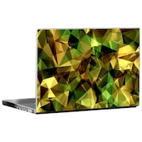 Picture of PIXELARTZ Polygon Camouflage Printed Laptop Sticker, PXL0460773, Multicolour