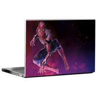 Picture of PIXELARTZ Spiderman Printed Laptop Sticker, PXL0460754, Multicolour