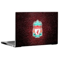 Picture of PIXELARTZ Football Club Liverpool Printed Laptop Sticker, PXL0461179, Multicolour