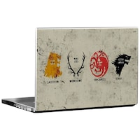 Picture of PIXELARTZ Game of Thrones TV Series Printed Laptop Sticker, PXL0462658, Multicolour