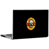 Picture of PIXELARTZ Guns N Roses Printed Laptop Sticker, Multicolour