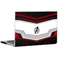 Picture of PIXELARTZ Avengers Logo Printed Laptop Sticker, PXL0462666, Multicolour