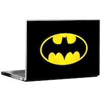 Picture of PIXELARTZ Batman Logo Printed Laptop Sticker, Multicolour