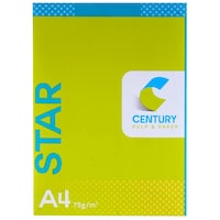Century Star A4 Copier Printer Paper, CNTY348914, 5 Ream, White