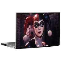 Picture of PIXELARTZ Harley Quinn Printed Laptop Sticker, PXL0462603, Multicolour