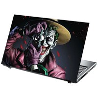 Picture of PIXELARTZ Joker Printed Laptop Sticker, PXL0460769, Multicolour