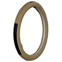 Picture of Kavach Leatherite Universal Steering Cover, CA40882, Beige