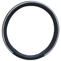 Picture of Kavach Polyurethane Universal Steering Cover for Bolero, CA40878, Black & White
